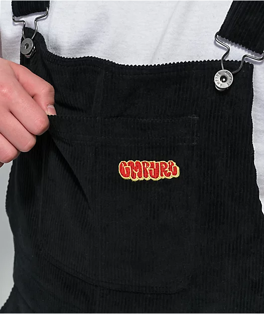 3233-empyre-loose-fit-black-corduroy-overalls-5.webp Empyre Loose Fit Black Corduroy Overalls
