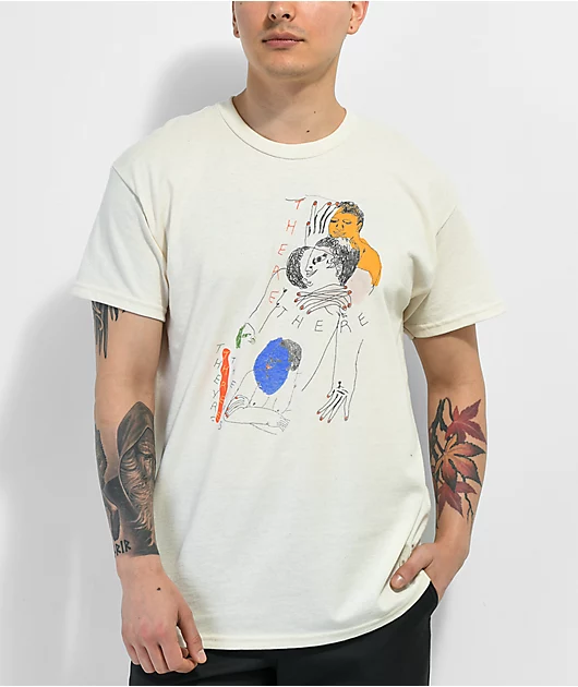32460-there-drawing-natural-t-shirt-1.webp THERE Drawing Natural T-Shirt