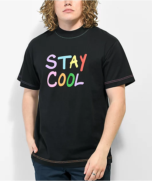 32471-staycoolnyc-puff-paint-black-t-shirt-1.webp Staycoolnyc Puff Paint Black T-shirt