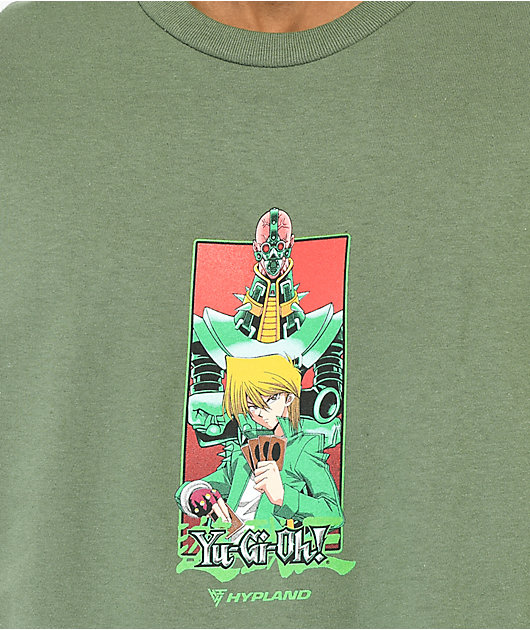 32644-hypland-x-yu-gi-oh-joey-jinzo-green-t-shirt-2.jpg Hypland x Yu-Gi-Oh! Joey Jinzo Green T-Shirt