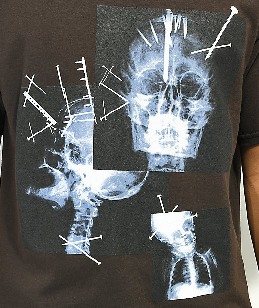 32707-sus-boy-x-ray-dark-brown-t-shirt-3.jpg SUS BOY X-Ray Dark Brown T-Shirt