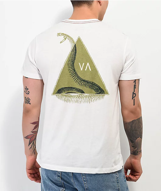 32821-rvca-shape-of-snakes-cream-t-shirt-1.webp RVCA Shape Of Snakes Cream T-Shirt