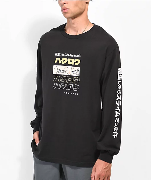 33093-episode-x-that-time-i-got-reincarnated-as-slime-hakurou-eyes-black-long-sleeve-t-shirt-2.webp Episode x That Time I Got Reincarnated As Slime Hakurou Eyes Black Long Sleeve T-shirt