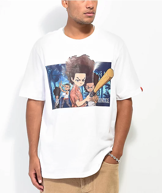33578-the-boondocks-training-white-t-shirt-1.webp The Boondocks Training White T-Shirt
