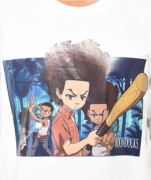 33578-the-boondocks-training-white-t-shirt-2.webp The Boondocks Training White T-Shirt