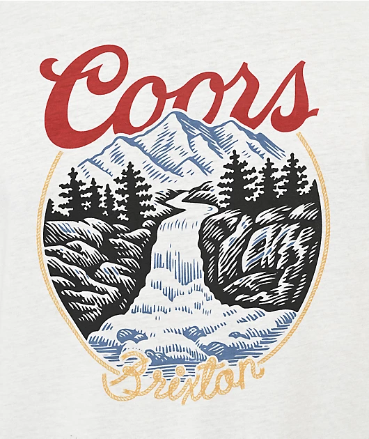 34357-brixton-x-coors-rocky-white-t-shirt-2.webp Brixton x Coors Rocky White T-Shirt