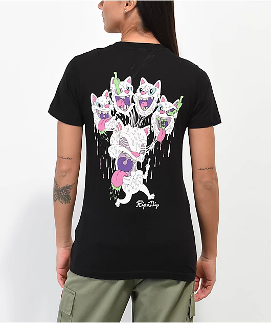 34548-ripndip-slimy-black-t-shirt-1.webp RIPNDIP Slimy Black T-Shirt