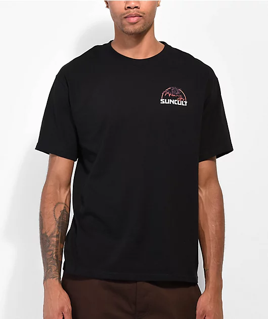 35021-suncult-the-wizard-black-t-shirt-2.webp Suncult The Wizard Black T-Shirt