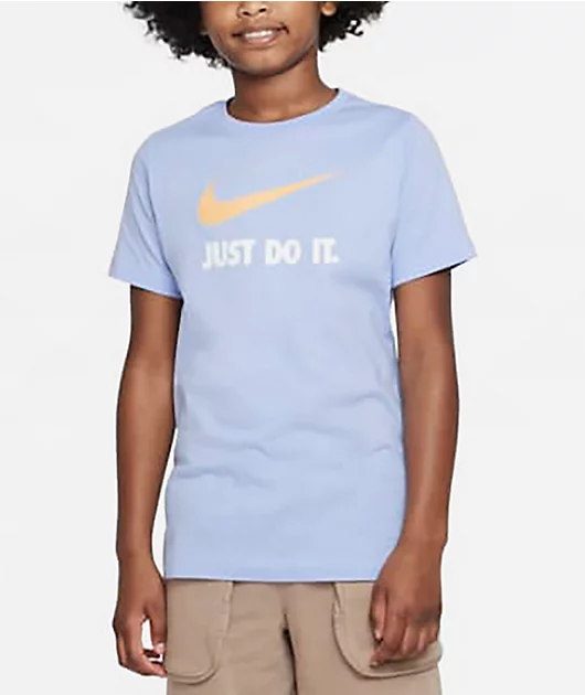 35072-nike-sportswear-kids-just-do-it-swoosh-blue-t-shirt-1.webp Nike Sportswear Kids Just Do It Swoosh Blue T-Shirt