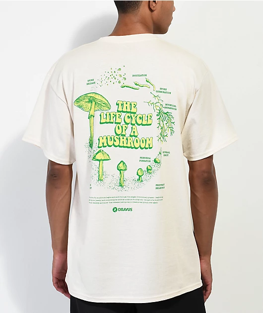 35296-dravus-mycology-cycle-sand-t-shirt-1.webp Dravus Mycology Cycle Sand T-Shirt