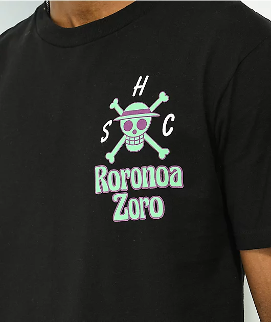 35728-one-piece-zoro-black-t-shirt-3.webp One Piece Zoro Black T-Shirt