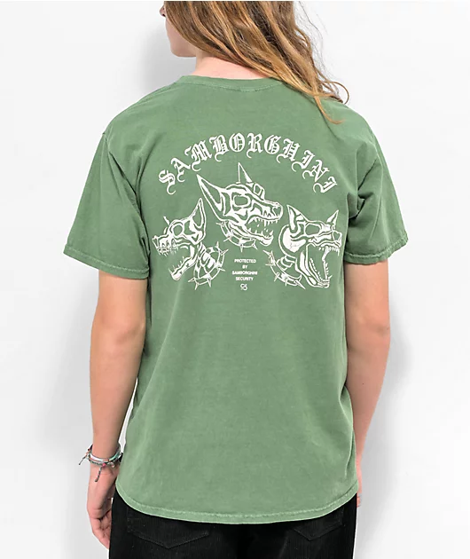 Samborghini Security Green T-Shirt
