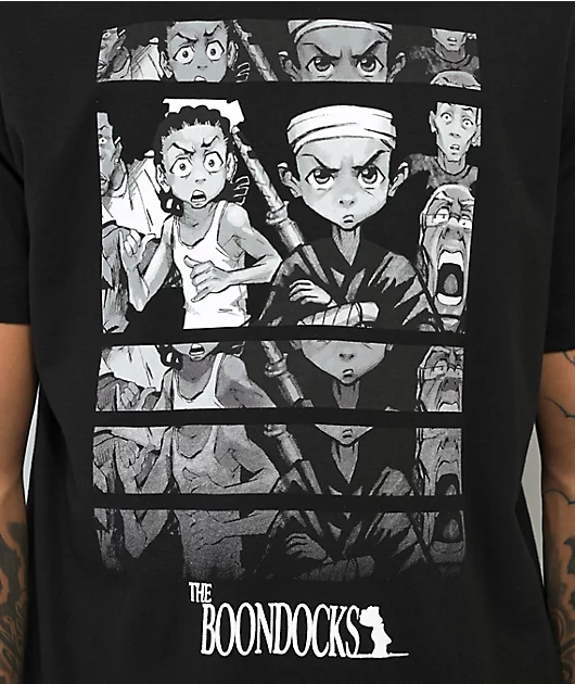 35826-the-boondocks-samurai-huey-black-t-shirt-2.webp The Boondocks Samurai Huey Black T-Shirt
