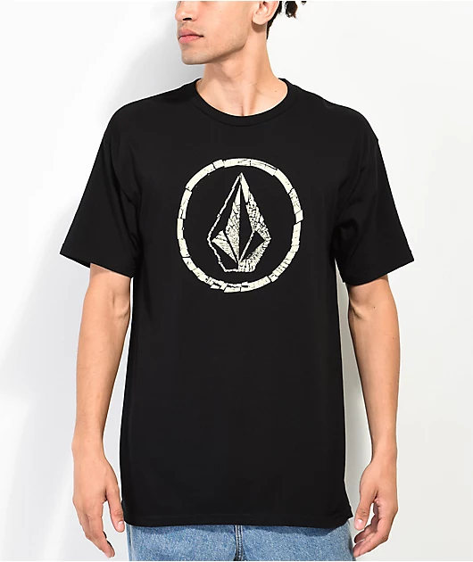 Volcom Circle Stones Black T-Shirt