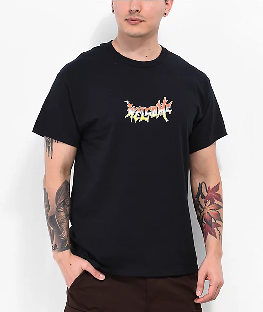 Welcome Vamp Shine Black T-Shirt