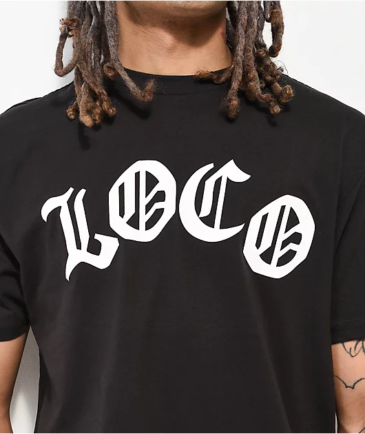 36755-crooks-castles-loco-black-t-shirt-3.webp Crooks & Castles Loco Black T-Shirt