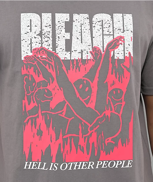 37096-bleach-hell-is-other-people-charcoal-grey-t-shirt-2.webp Bleach Hell Is Other People Charcoal Grey T-Shirt