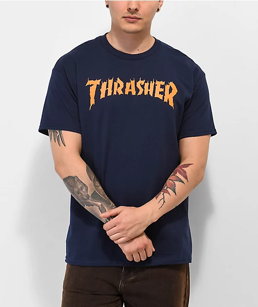 37264-thrasher-burn-it-down-navy-t-shirt-2.webp Thrasher Burn It Down Navy T-Shirt