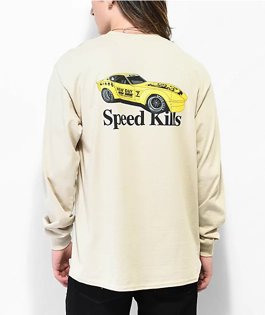 37375-speed-kills-full-send-natural-long-sleeve-t-shirt-1.webp Speed Kills Full Send Natural Long Sleeve T-Shirt