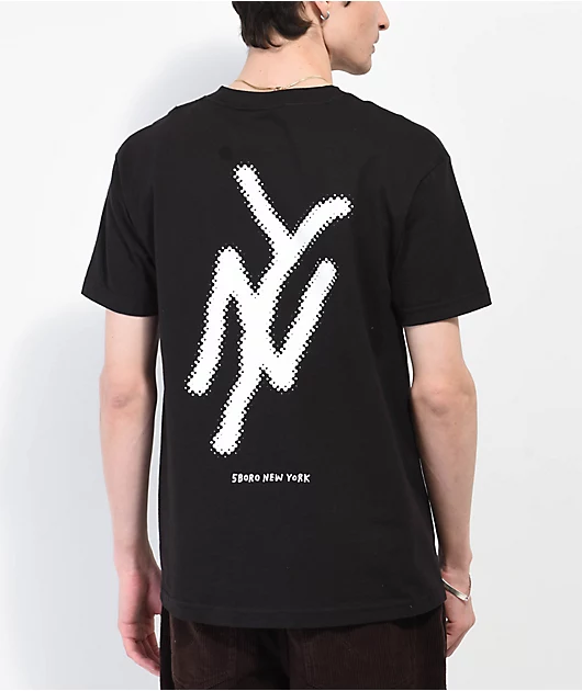 37521-5boro-ny-logo-black-t-shirt-1.webp 5Boro NY Logo Black T-Shirt