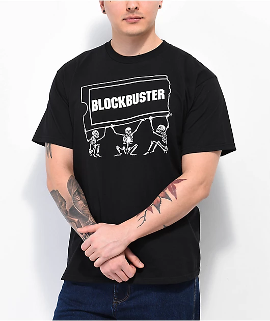Blockbuster Skele Black T-Shirt