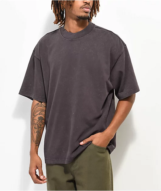 37817-shaka-wear-designer-garment-dye-shadow-grey-t-shirt-1.webp Shaka Wear Designer Garment Dye Shadow Grey T-Shirt