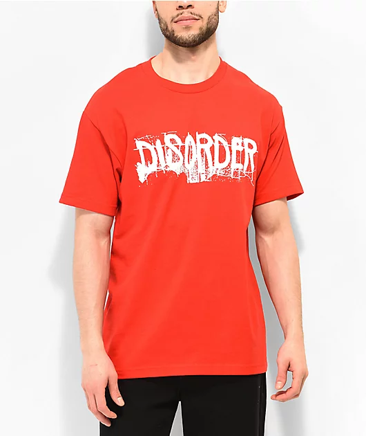 38233-disorder-spray-red-t-shirt-1.webp Disorder Spray Red T-Shirt