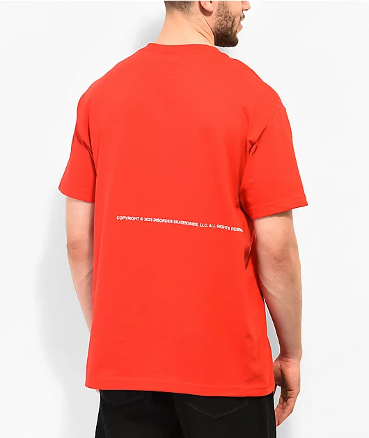 38233-disorder-spray-red-t-shirt-2.webp Disorder Spray Red T-Shirt