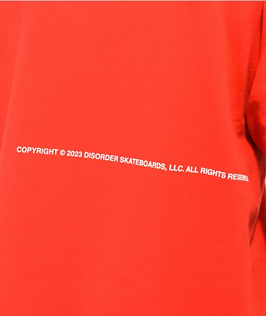 38233-disorder-spray-red-t-shirt-4.webp Disorder Spray Red T-Shirt