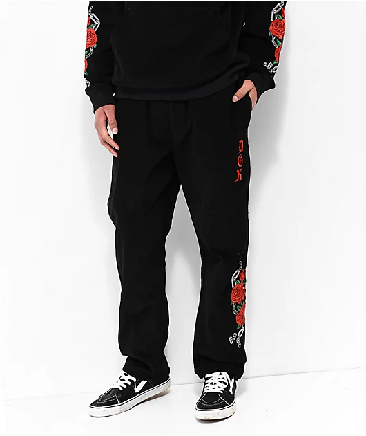 3931-dgk-poetry-black-corduroy-pants-1.webp DGK Poetry Black Corduroy Pants