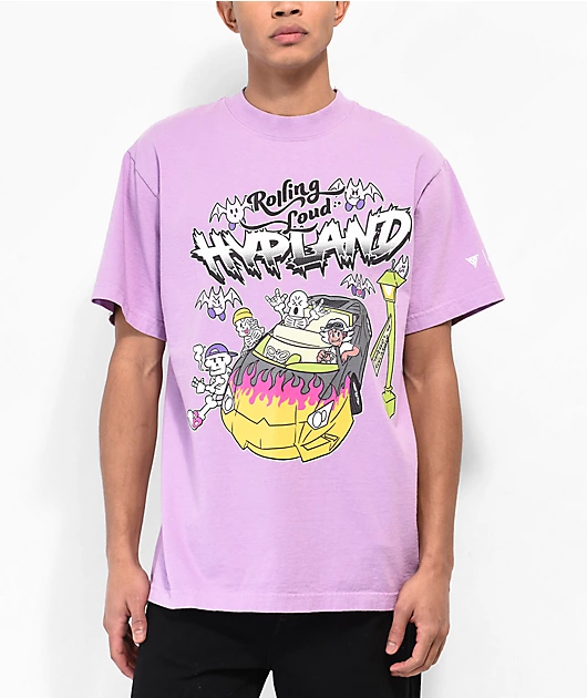39685-hypland-x-rolling-loud-skeleton-car-purple-t-shirt-1.webp Hypland x Rolling Loud Skeleton Car Purple T-Shirt