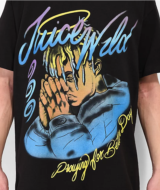 39784-999-club-by-juice-wrld-halo-black-t-shirt-2.webp 999 Club by Juice WRLD Halo Black T-Shirt
