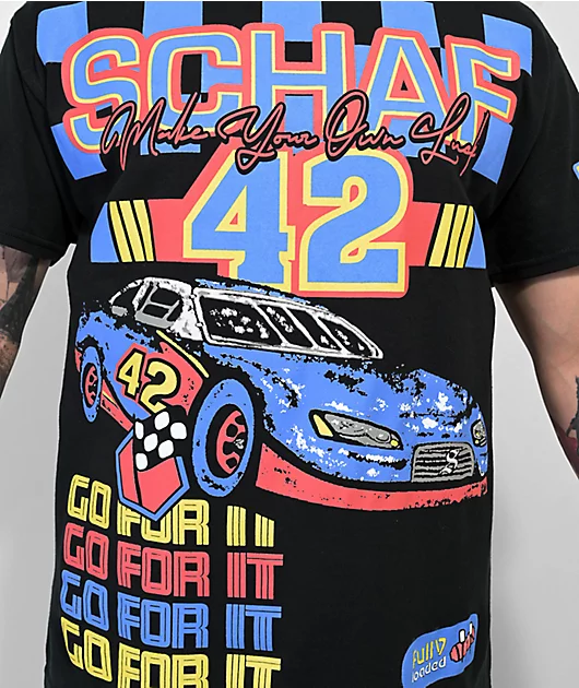 39945-schaf-go-for-it-black-t-shirt-2.webp Schaf Go For It Black T-Shirt