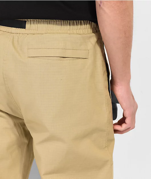 4008-krooked-eyes-khaki-elastic-waist-pants-5.webp Krooked Eyes Khaki Elastic Waist Pants