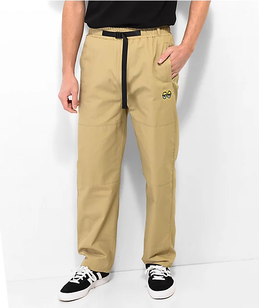 4008-krooked-eyes-khaki-elastic-waist-pants-6.webp Krooked Eyes Khaki Elastic Waist Pants