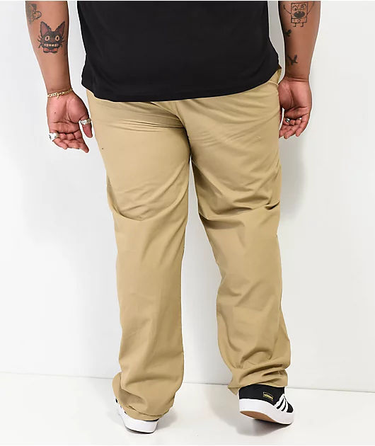 4008-krooked-eyes-khaki-elastic-waist-pants-8.webp Krooked Eyes Khaki Elastic Waist Pants