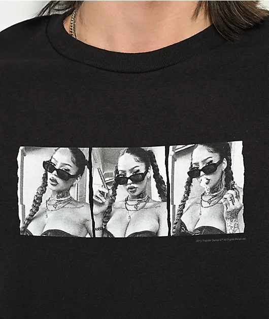 40647-popular-demand-light-strip-black-t-shirt-2.webp Popular Demand Light Strip Black T-Shirt