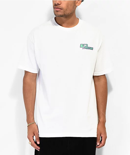 40799-bad-posture-phone-call-away-white-t-shirt-2.webp Bad Posture Phone Call Away White T-Shirt