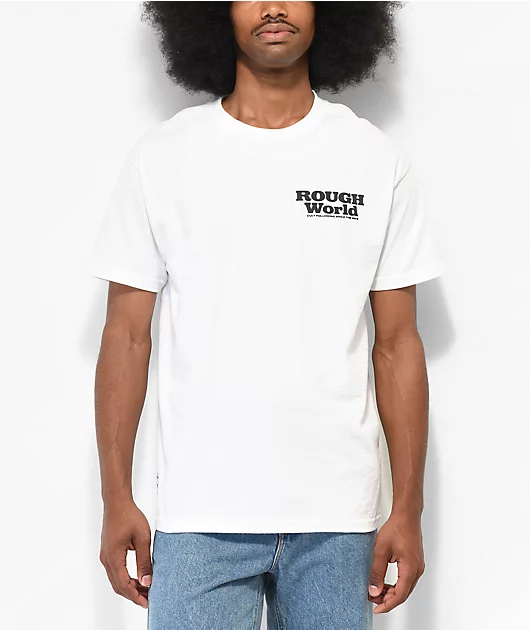 40858-rough-world-fast-white-t-shirt-2.webp Rough World Fast White T-Shirt