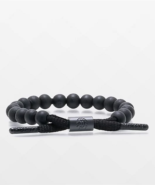 Rastaclat Karma Black Beaded Bracelet
