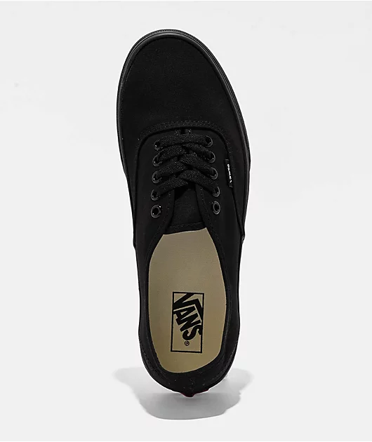 41961-vans-authentic-black-canvas-skate-shoes-3.webp Vans Authentic Black Canvas Skate Shoes