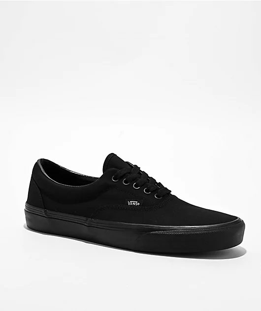 Vans Era Classic All Black Skate Shoes