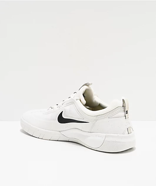 Nike SB Nyjah Free 2 Summit White Skate Shoes