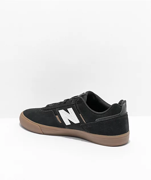 New Balance Numeric 306 Jamie Foy Black & Gum Skate Shoes