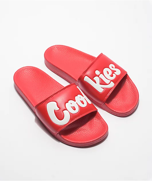 42064-cookies-original-mint-logo-red-slide-sandals-5.webp Cookies Original Mint Logo Red Slide Sandals