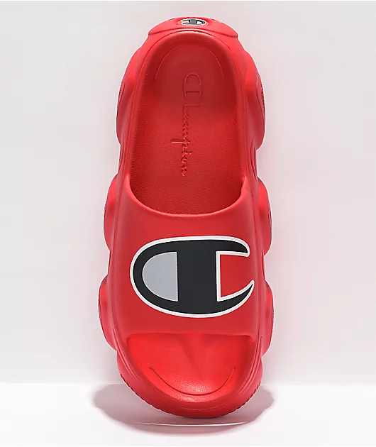 42207-champion-mellow-squish-red-slide-sandals-3.webp Champion Mellow Squish Red Slide Sandals