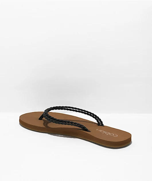 Cobian Leucadia Black Sandals