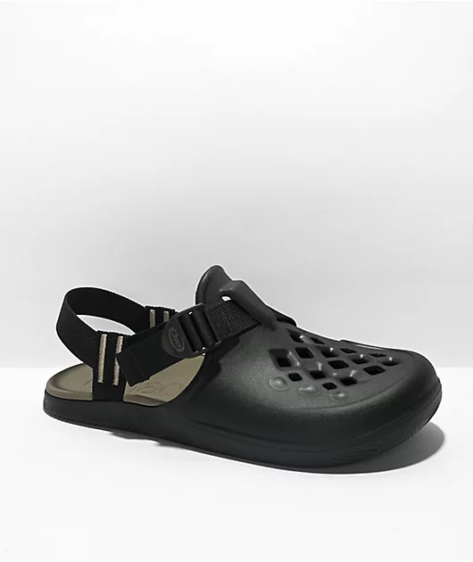 Chaco Chillos Black Clog Sandals