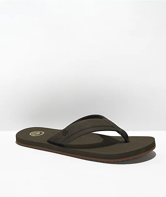 Cords Comfort Waves Brown Sandals