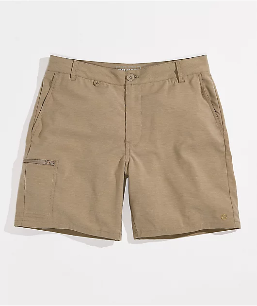 4230-dravus-crow-khaki-hybrid-shorts-1.webp Dravus Crow Khaki Hybrid Shorts